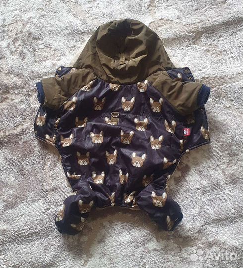 Утеплённый комбинезон для собаки