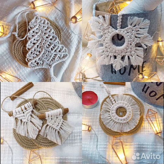 Макраме панно