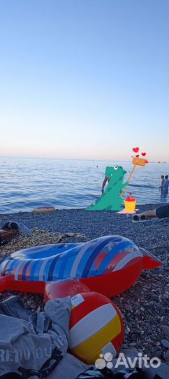 Плот матрас детский и бассейн надувной детский