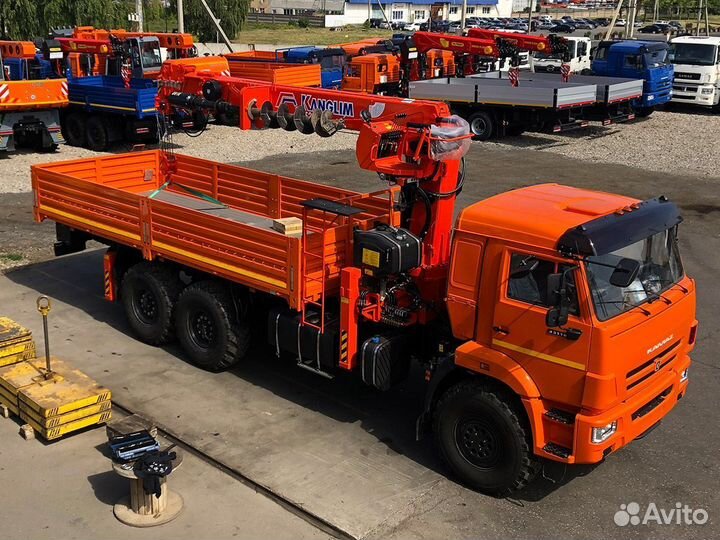 КАМАЗ 43118-23027-50 с КМУ, 2024
