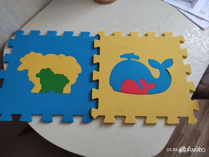 Детский коврик пазл