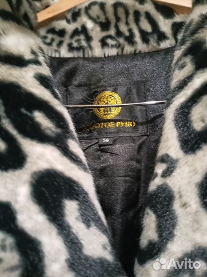 Шуба из эко меха