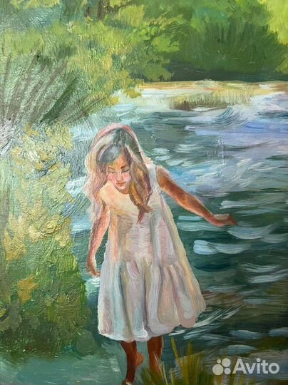 Картина маслом пейзаж