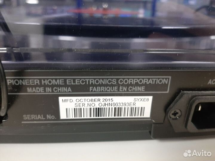 Проигрыватель винила pioneer pl 30 k