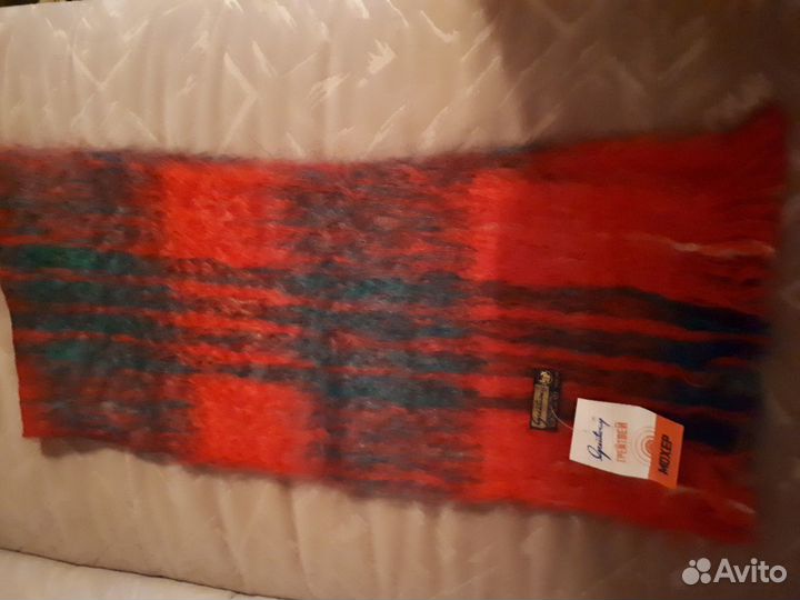 Мохеровый шарф