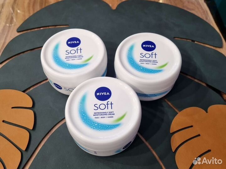 Крем Nivea Soft Нивея 200ml из Финляндии