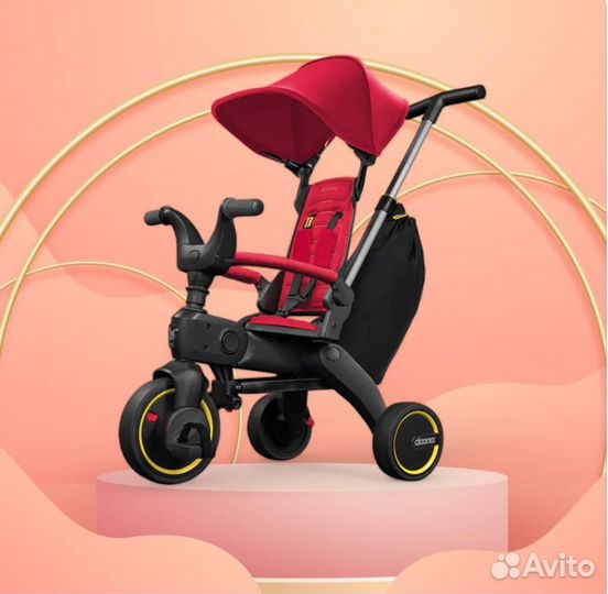 Велосипед Donna Liki Trike S3 red