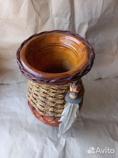 Винтажная керамическая ваза