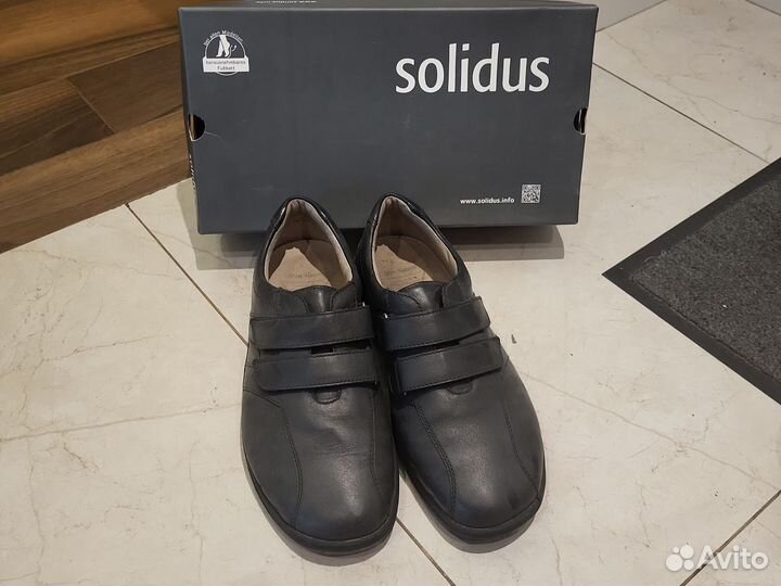 Кожаные демисезонные ботинки Solidus