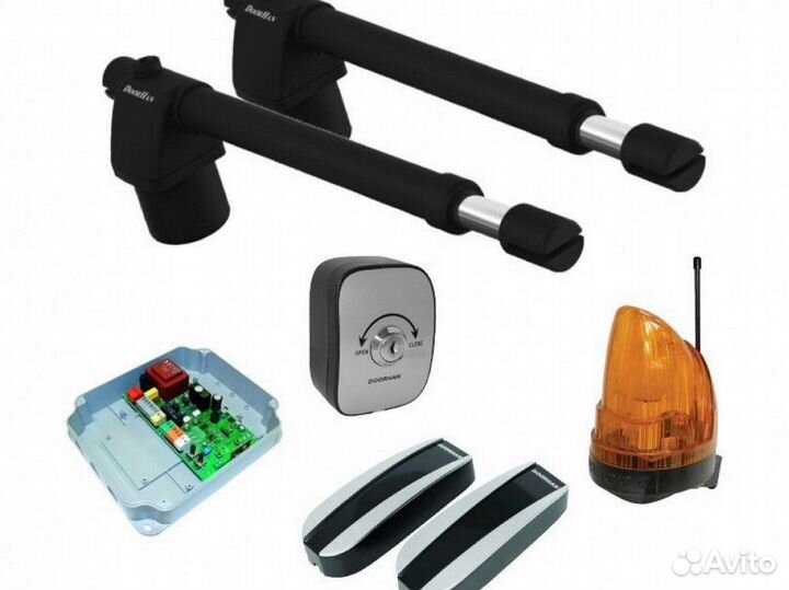 Привод для распашных ворот с гарантией