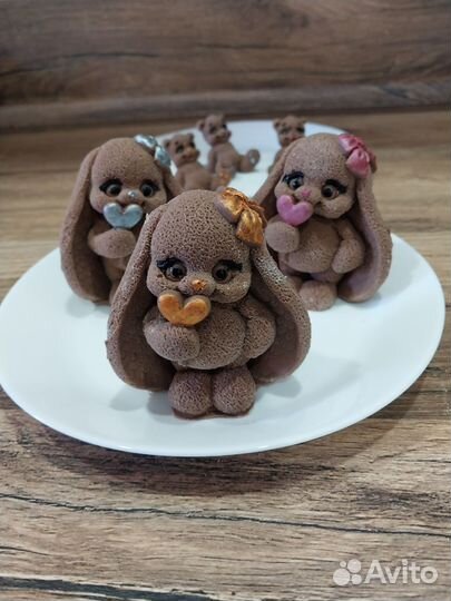 Шоколадные зайки, мишки