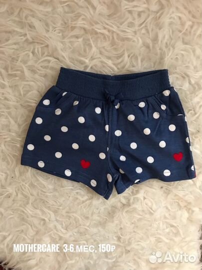 Новые летние шорты на девочку