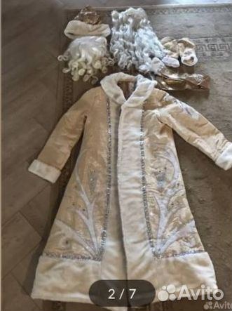 Костюм деда мороза взрослый