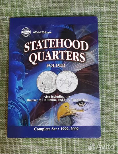 Коллекция квотеров Штаты США