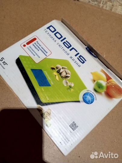 Кухонные электронные весы polaris pks 0524dng