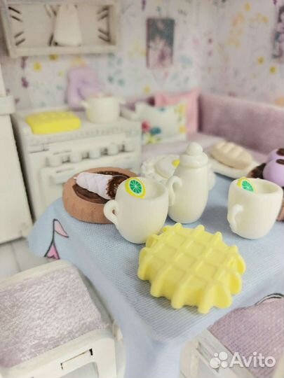 Кукольный домик с мебелью, дом для кукол лол, lol