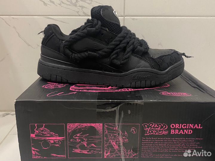 Catsofa черные кроссовки дутые 43