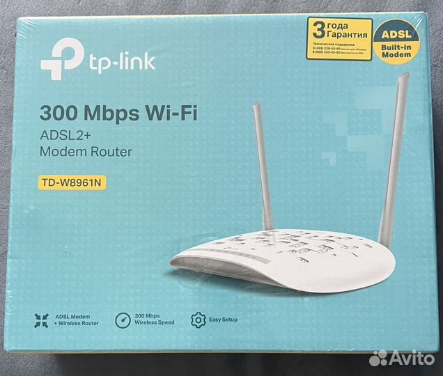 Роутер adsl2+ TP-link