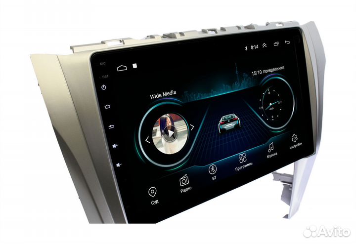 Toyota Camry 2015 - 2018 Штатная магнитола