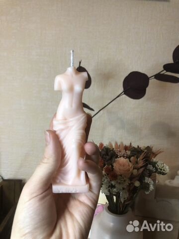 Свеча из оливкового воска