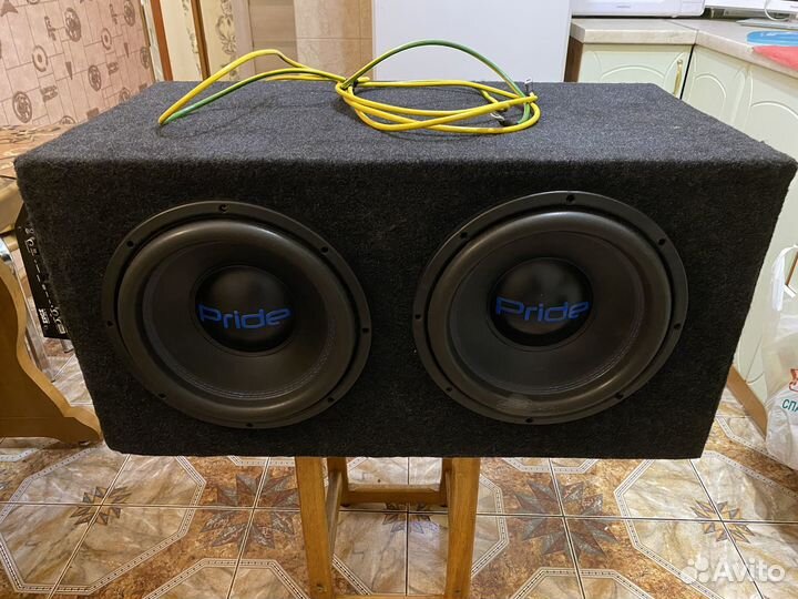 Сабвуфер и усилитель бу