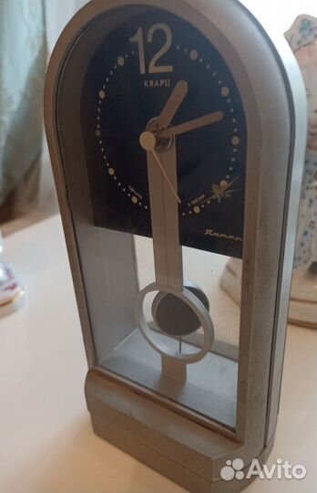 Часы настольные Янтарь, СССР