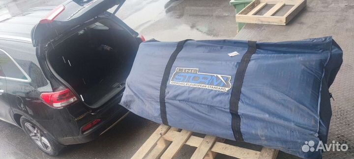 Лодка пвх stormline heavy duty AL 380 один на воде