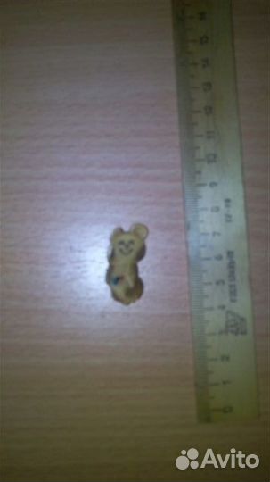 Значок красивый Мишка Олимпийский СССР Б/У