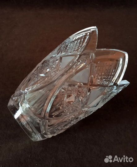 Ваза для цветов хрусталь