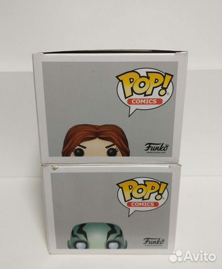 Funko Pop Hellboy: #02 Liz Sherman/#03 Abe Sapien