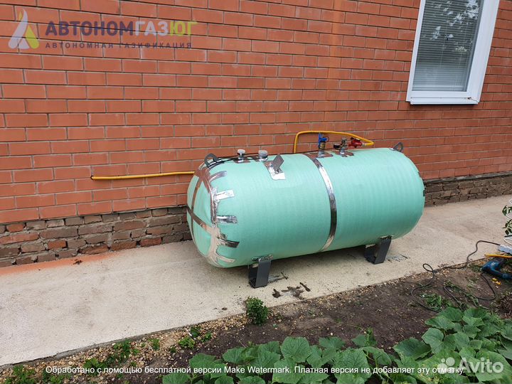 Установка газгольдера