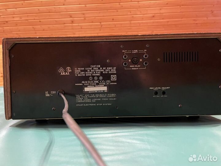 Дека кассетная Akai GXC 730 D