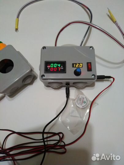 Блок статического генератора с нагнетателем