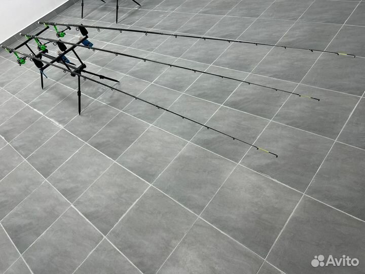 Фидерный набор с 3 уд с род подом и сигналками