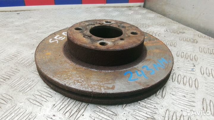 Диск тормозной передний suzuki liana 1 2002-2007 2