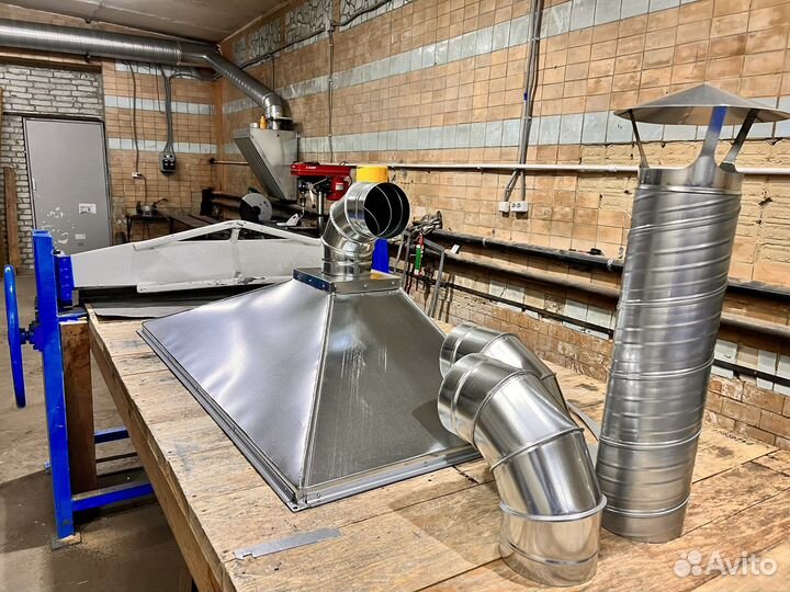 Воздуховоды из оцинкованной стали