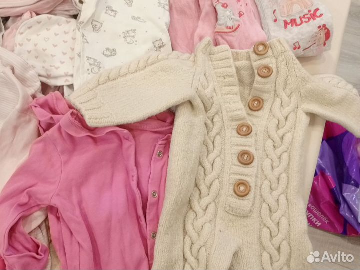 Детские вещи пакетом на девочку от 1 до 3 м