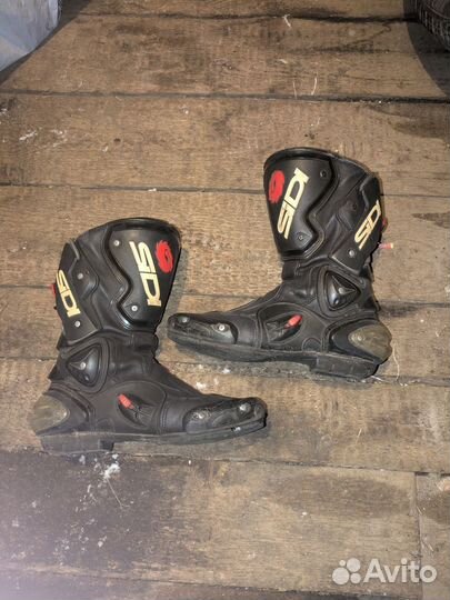Мотоботинки мужские