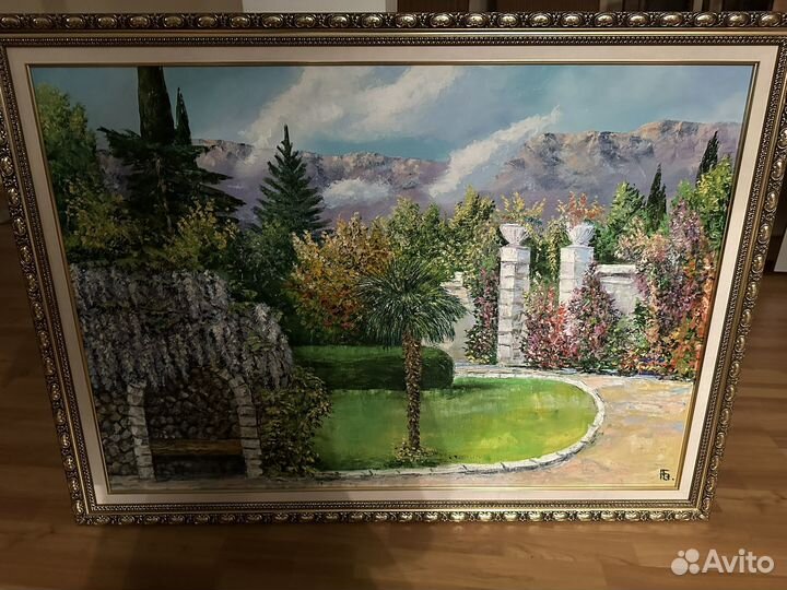 Картина маслом на холсте 