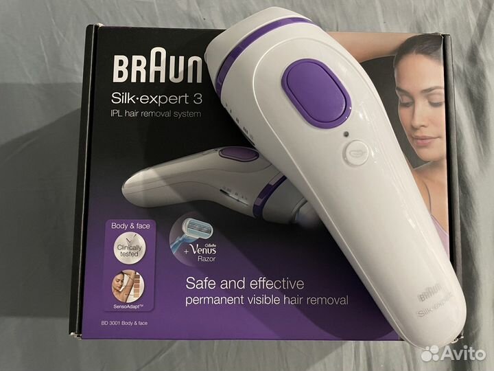 Фотоэпилятор Braun Silk expert 3