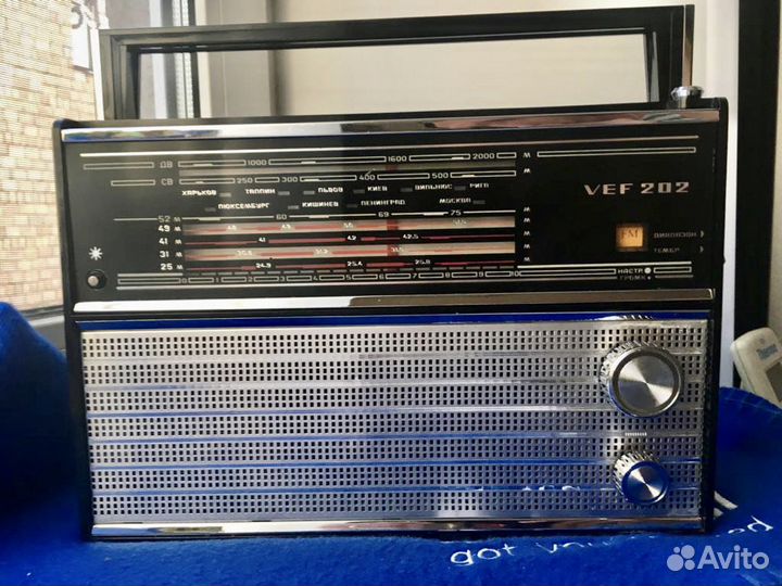 Радиоприёмники Vef -201,202,206 с fm диапазом