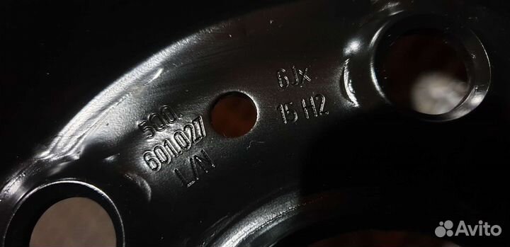 Всего 1шт оригинал Skoda Octavia R15 5x112