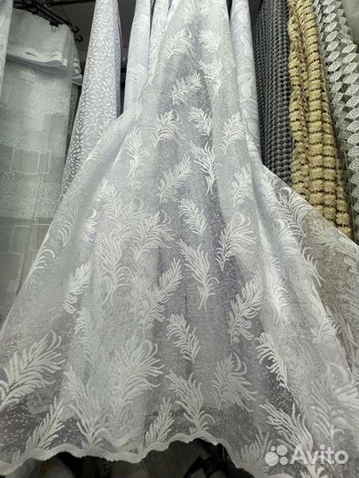 Тюли короткие, тюль 1.5м, шторы для балкона