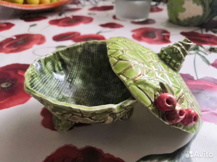 Шкатулка керамика