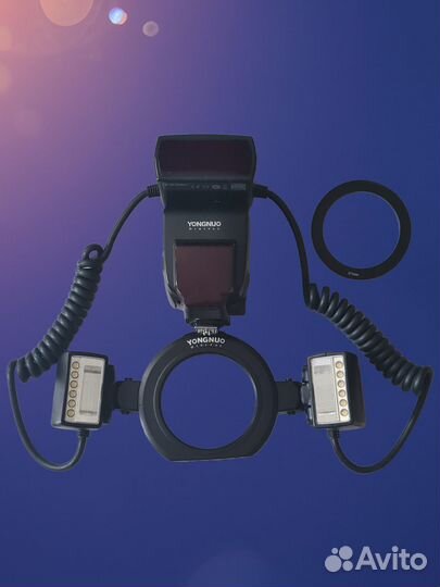 Вспышка Yongnuo YN2ETX Macro TTL для Canon