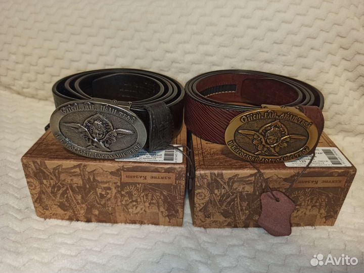 Ремень Великоросс новый 120 раз нат кожа автомат