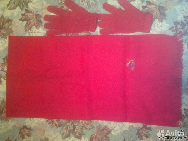 Комплект шарф 