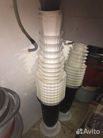 Вазоны для цветов пластик