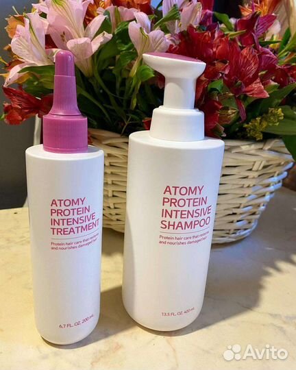 Атоми Протеиновый набор для ухода за волосами