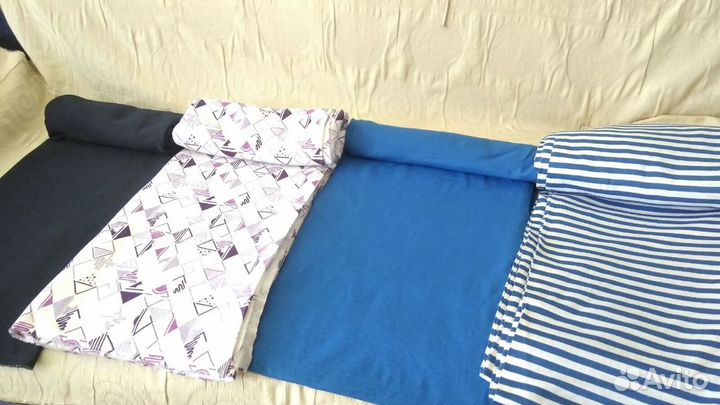 Отрезы ткани новые